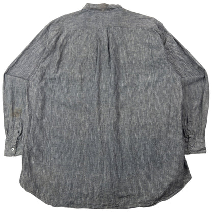 Vintage 90s Comme Des Garçons HOMME Long Sleeve Button Up Shirt Size | Large, Grey