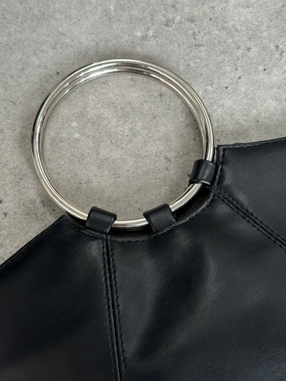 Vintage 2000s Minimal Ring Hand Bag