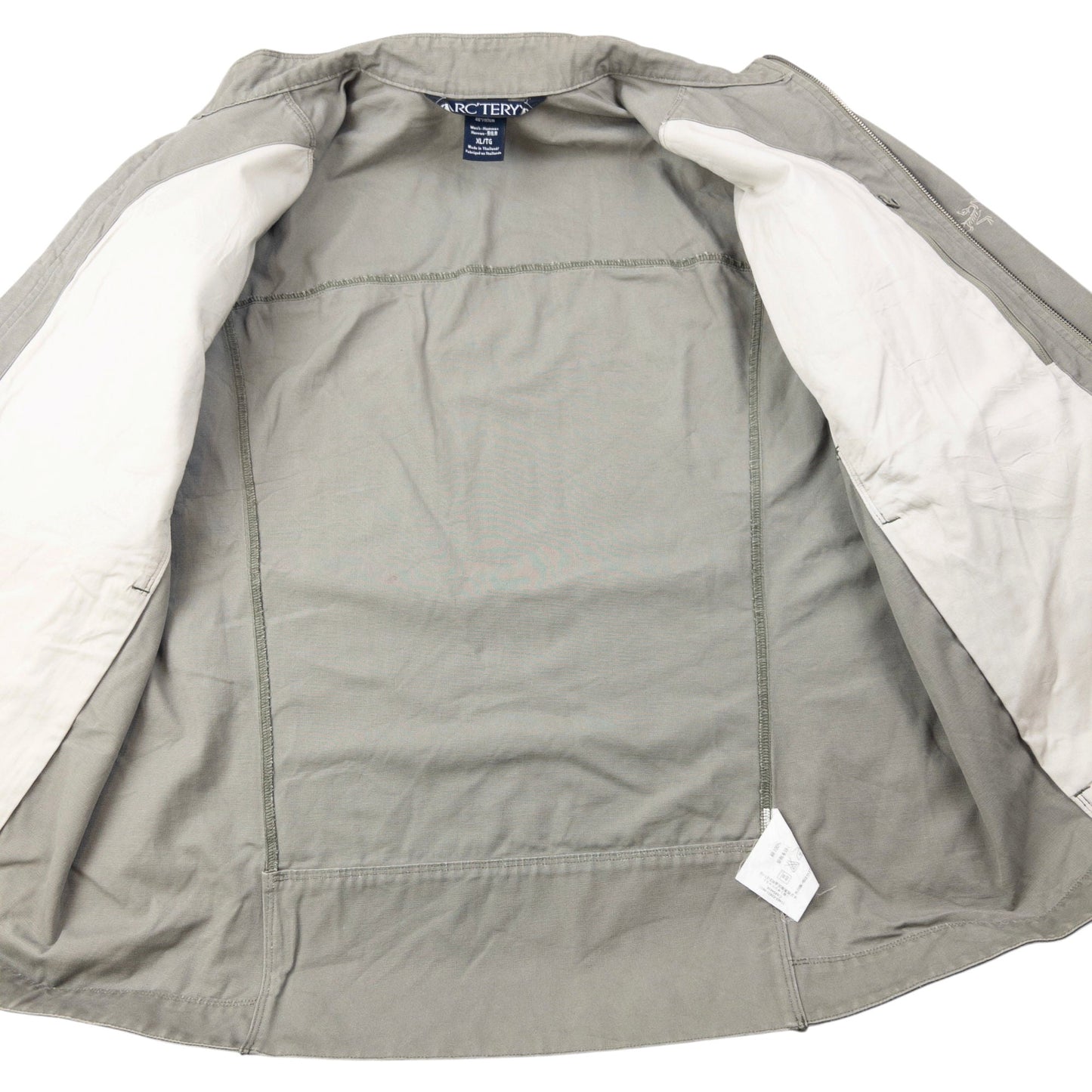 Vintage 2000s Arcteryx Crosswire Canvas Zip Up Jacket Size XL | XL, Grey