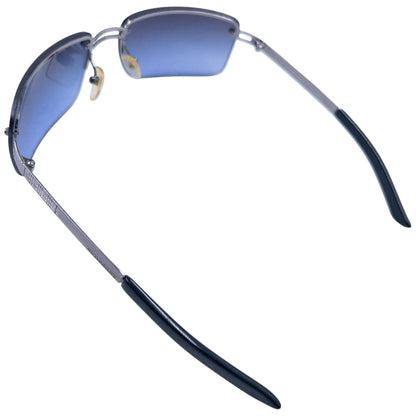 Vintage Burberry Rimless Sunglasses
