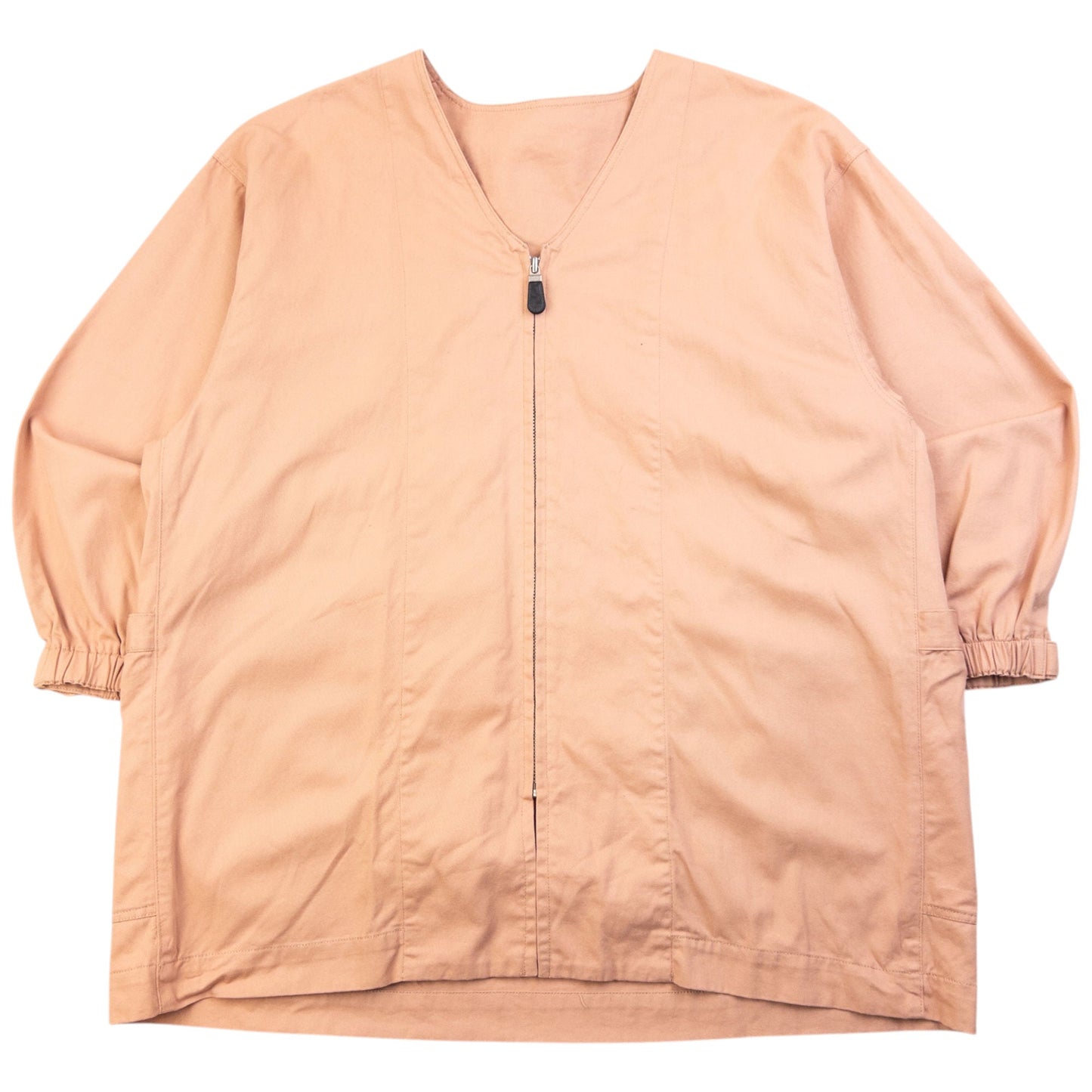 Vintage 90s Issey Miyake Zip Up Jacket Size L | Large, Orange