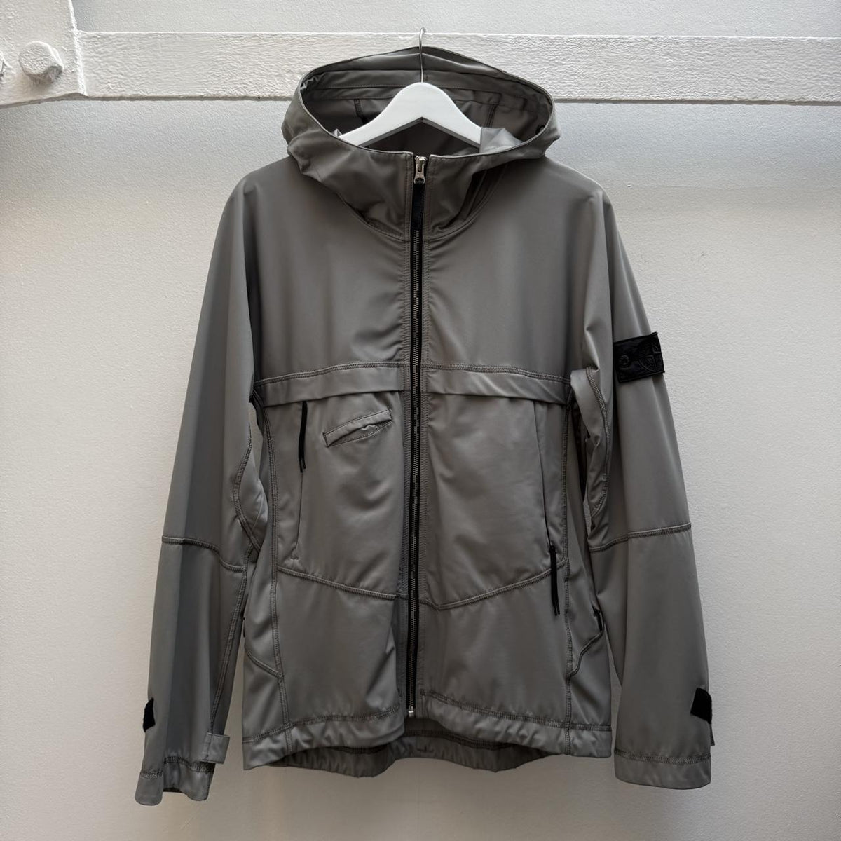 Stone Island Shadow Project Nylon-R Soft Shell Jacket Grey (M) | Medium, Grey