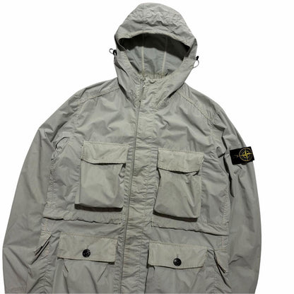 Stone Island David-TC Multi Pocket Jacket | Large, Tan