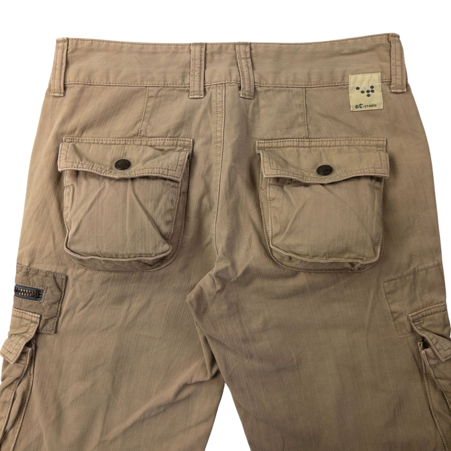 Vintage Et Boite Flared Cargo Trousers Size W28