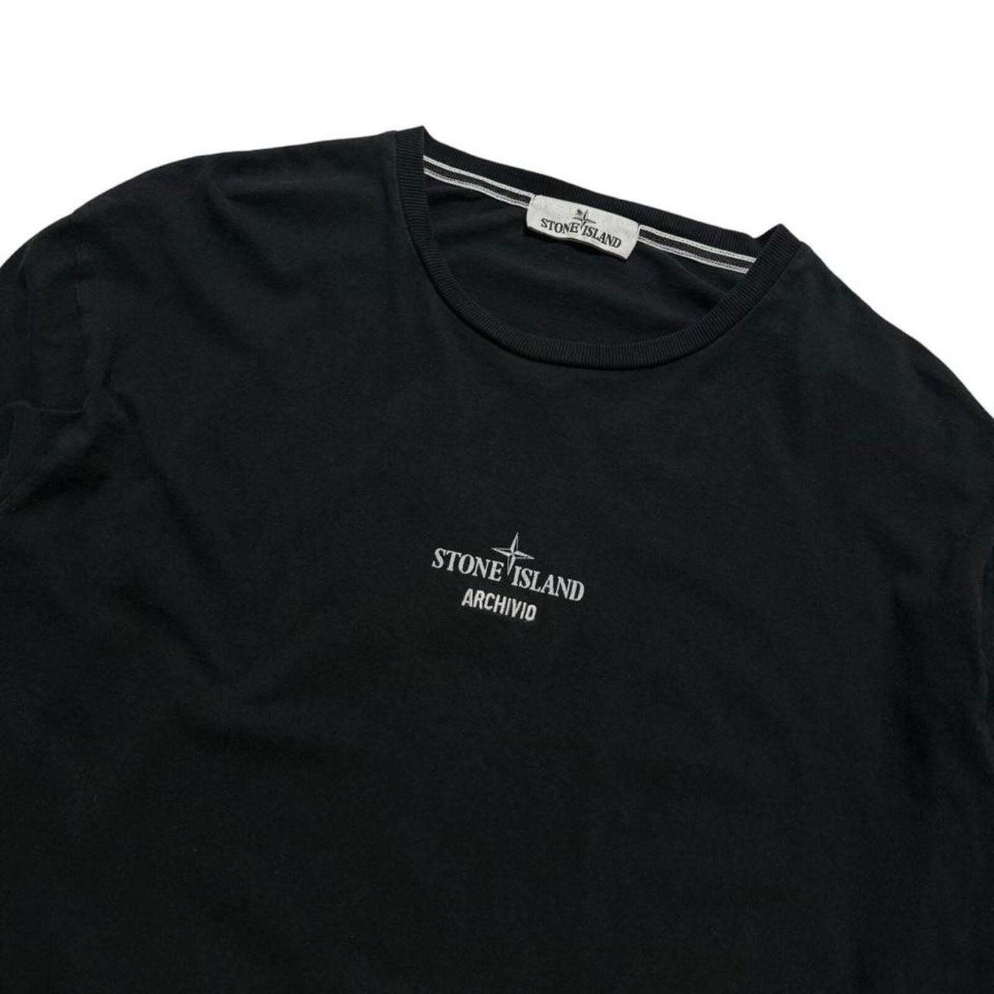 Stone Island Archivo Long Sleeve Top | XL, Black