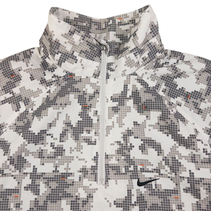 Vintage Nike Pixel Camo Q Zip Jacket Size