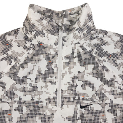 Vintage Nike Pixel Camo Q Zip Jacket Size