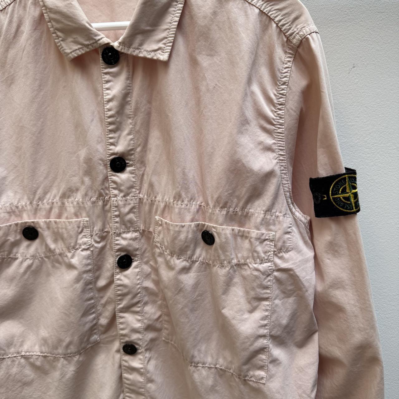 Stone Island Overshirt (L) | Large, Pink