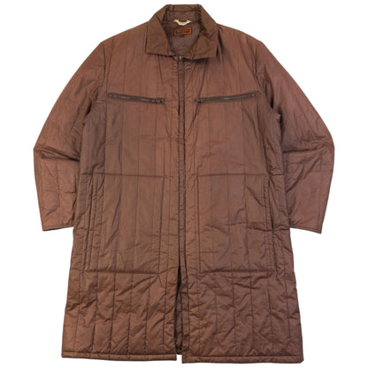 Vintage 80s YSL Yves Saint Laurent Quilted Jacket Size XL | XL, Brown