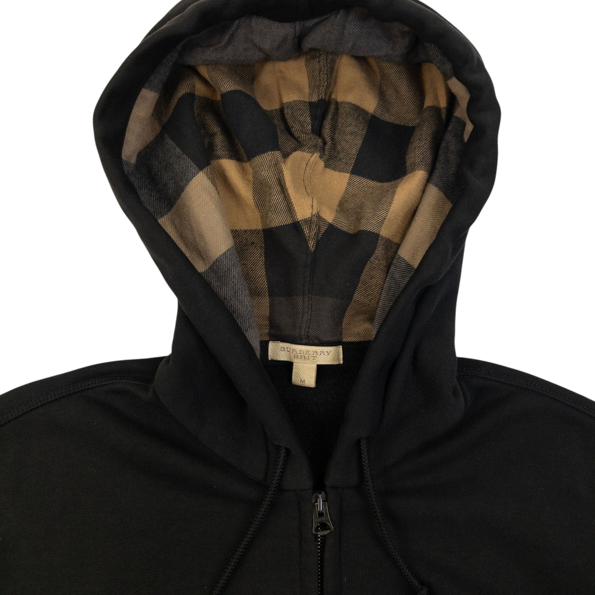 Vintage Burberry Brit Zip Up Hoodie Size S | Small, Black