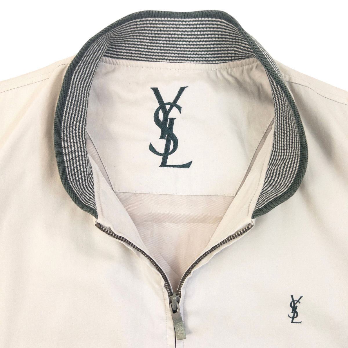 Vintage 90s YSL Yves Saint Laurent Bomber Jacket Size S | Small, Multicoloured