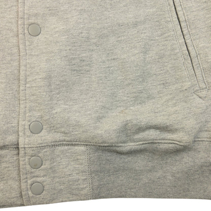 Vintage 2000s Stussy Varsity Button Up Jacket Size M | Medium, Grey
