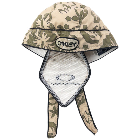 Vintage 2000s Oakley Tribal Pattern Durag | O/S, Red