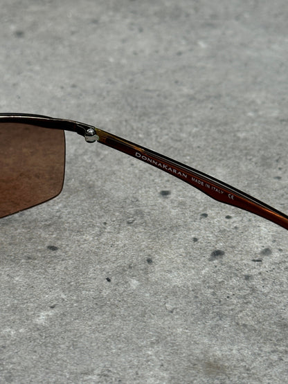 Donna Karan 2000s Rimless Rectangular Sunglasses