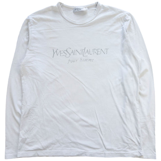 Vintage YSL Yves Saint Laurent Long Sleeve T Shirt Size S