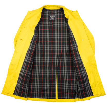 Vintage 90s Burberry Nova Check Lined Belt Waist Trench Jacket Womens Size XL | XL, Navy