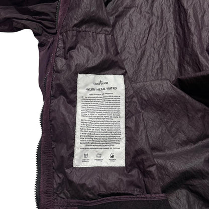 Stone Island Nylon Metal Watro Jacket | Large, Purple