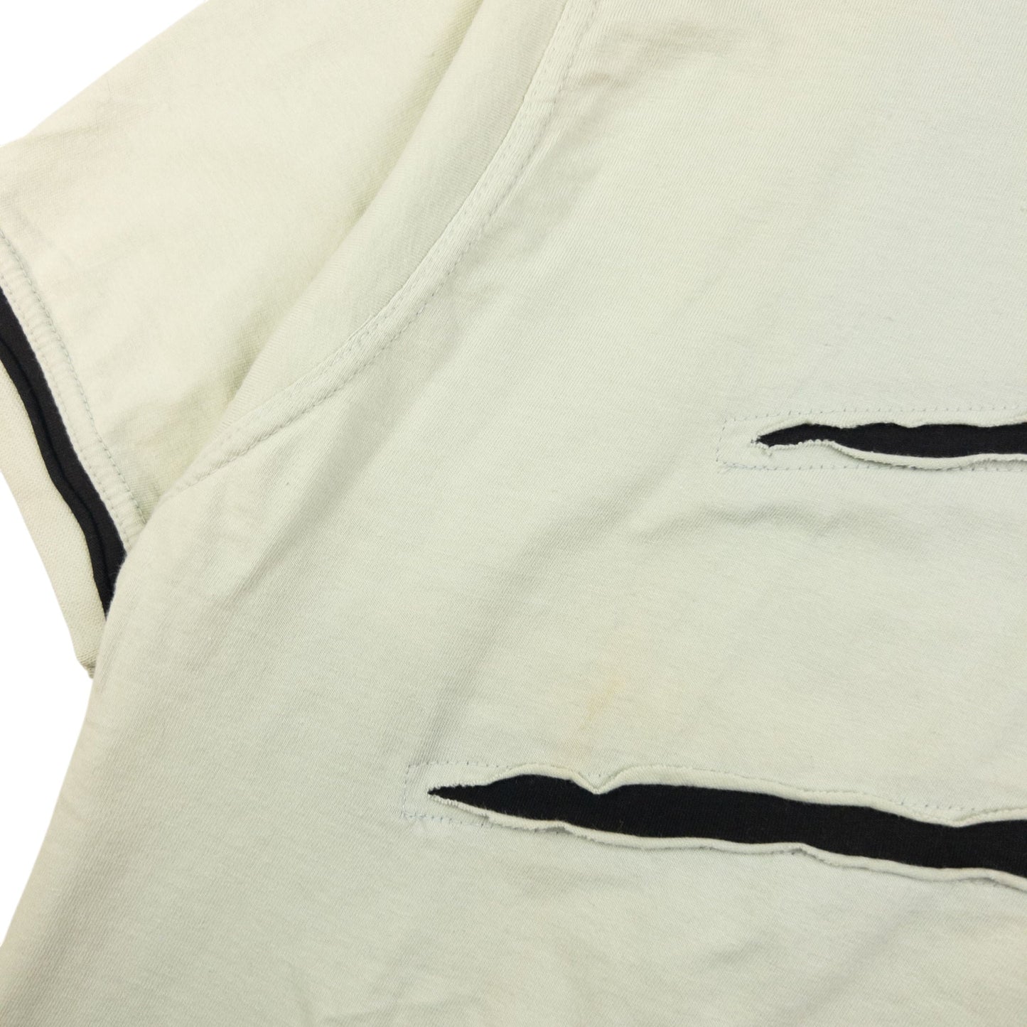 Vintage Armani Jeans Slash T Shirt Size L