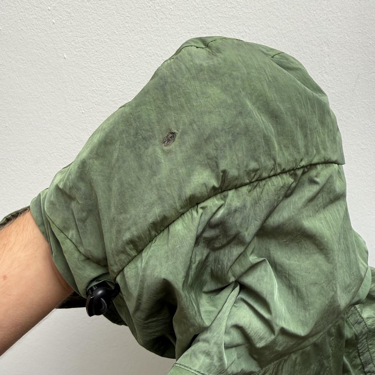 CP Company Re Colour Windbreaker Pullover Jacket in Green (M) | Medium, Green