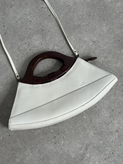 Italian Vintage 1990s Leather Crossbody Bag