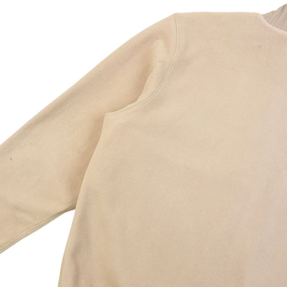 Vintage 2000s Hugo Boss Zip Up Fleece Jacket Size L | Large, Beige