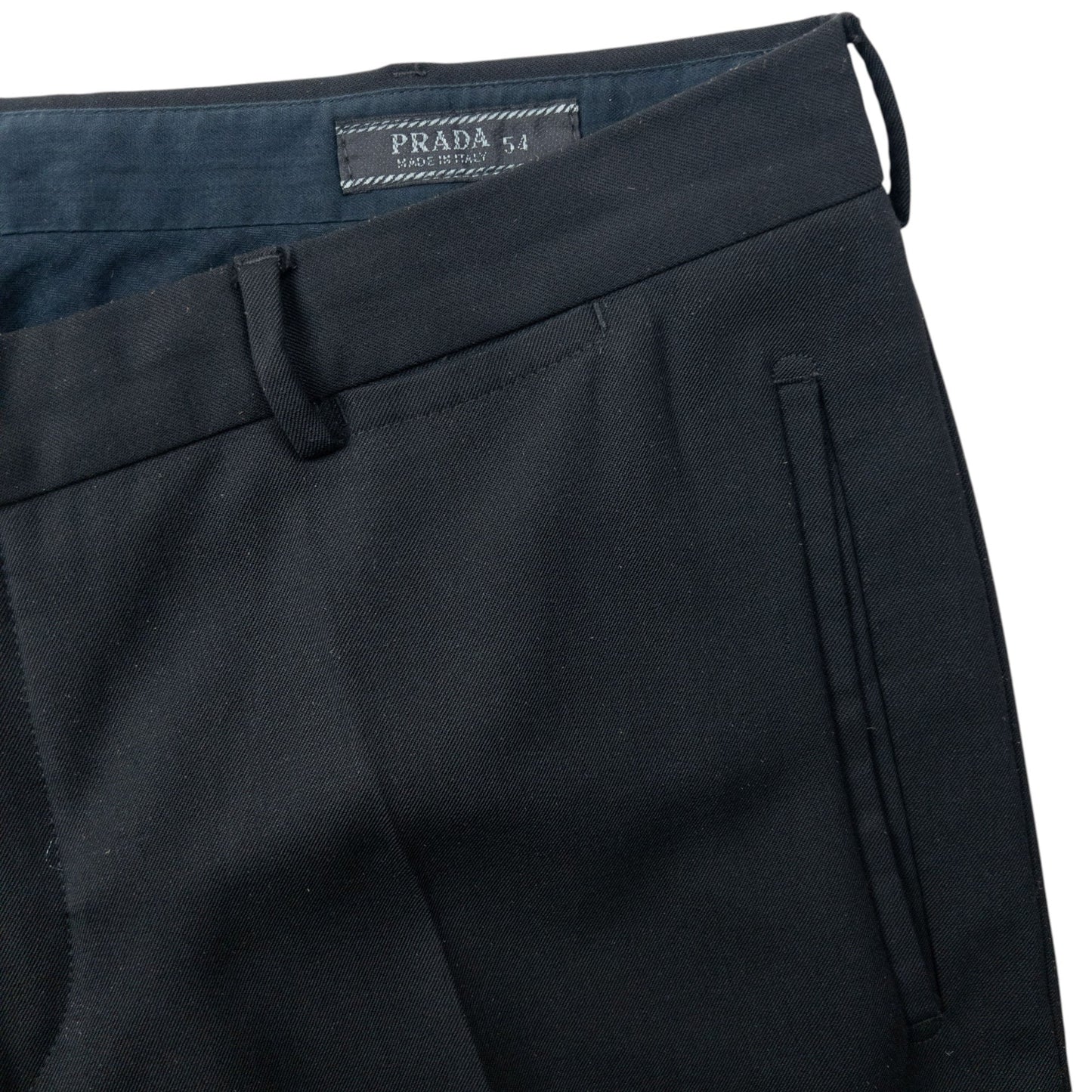 Vintage 2000s Prada Trousers Size W36 | W36, Black