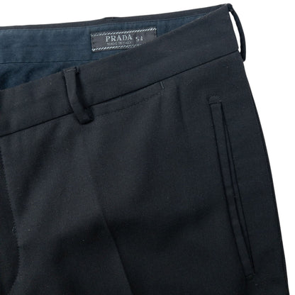 Vintage 2000s Prada Trousers Size W36 | W36, Black