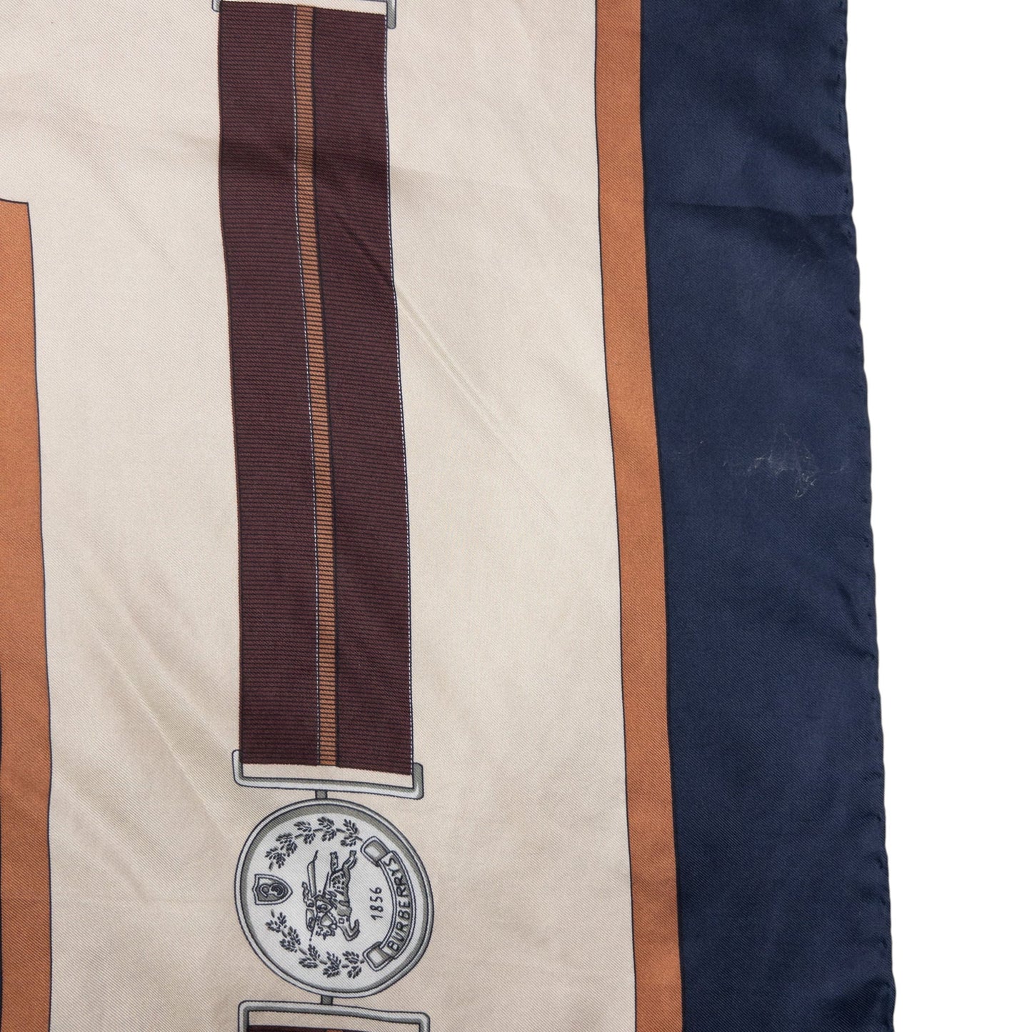 Vintage 80s Burberry Silk Scarf