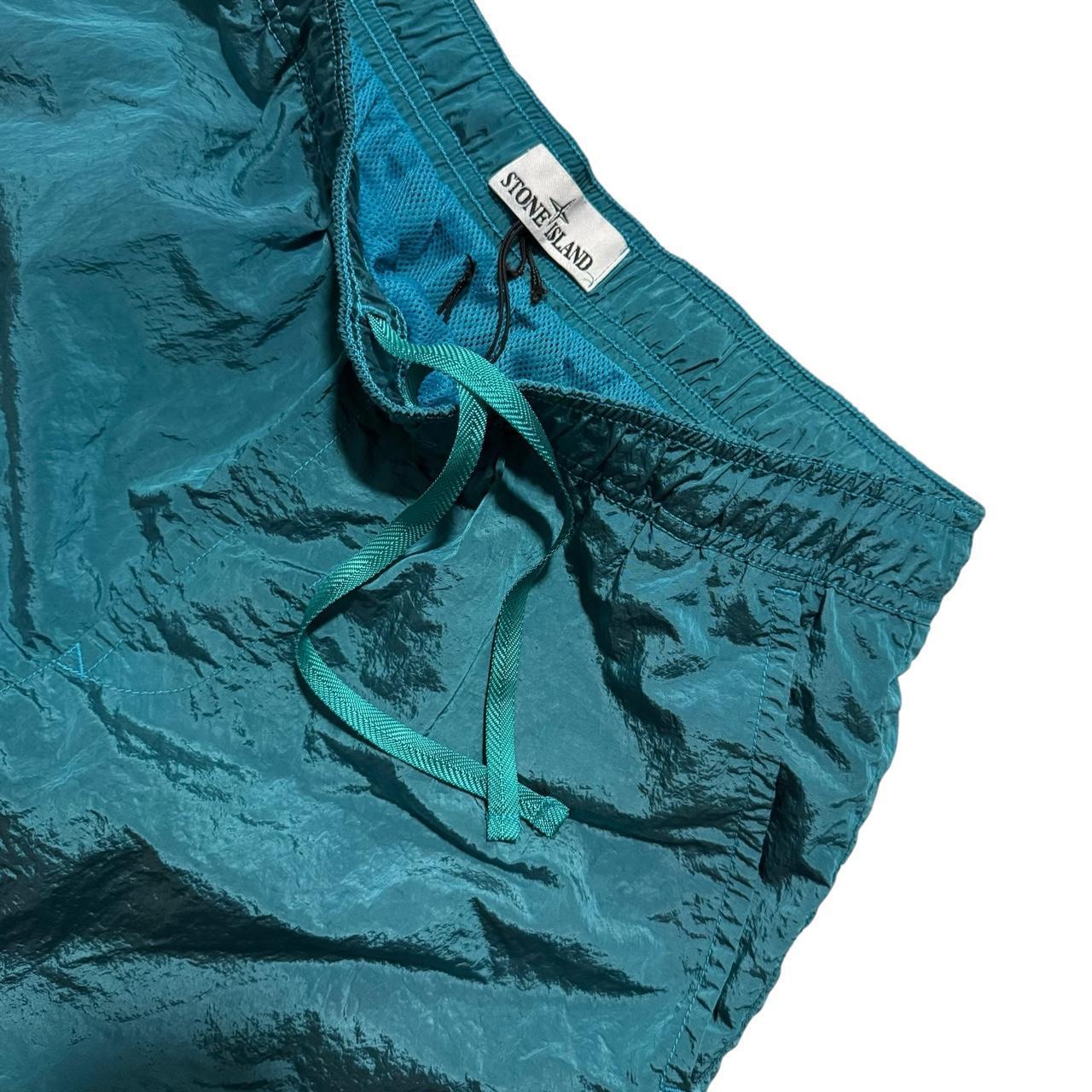 Stone Island Nylon Metal Swim Shorts | Large, Teal