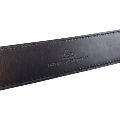 Vintage 2000s Gucci Embossed Monogram Leather Belt Size L | O/S, Brown