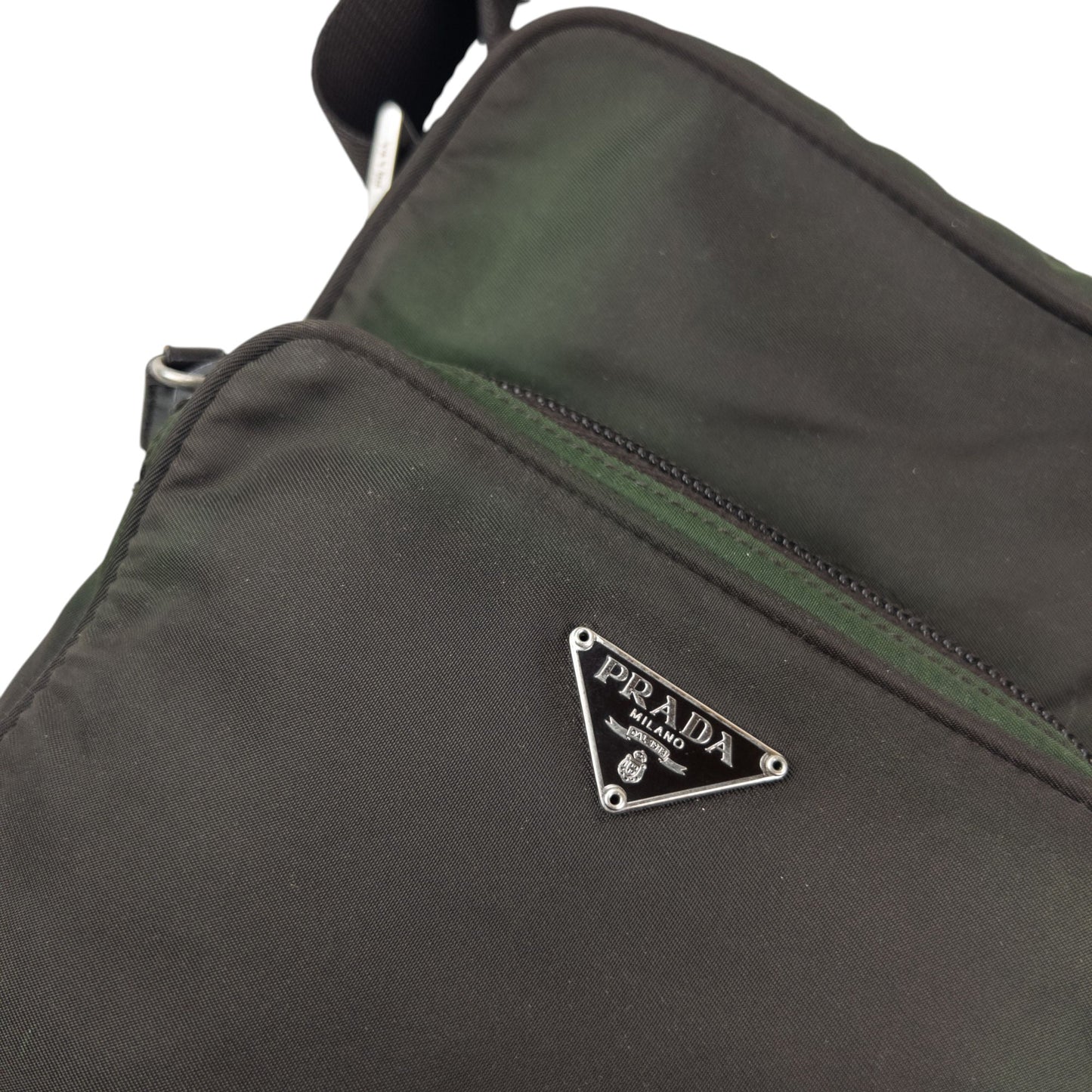 Vintage 2000s Prada Crossbody Bag | O/S, Brown