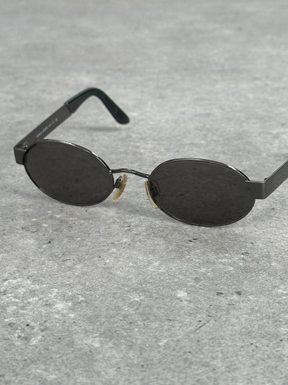 Giorgio Armani 1990s Oval Logo Sunglasses