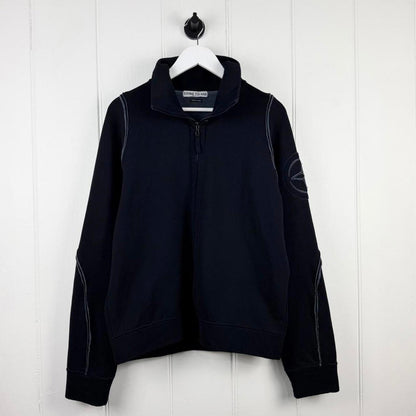 Stone Island Track Top Black (L) | Large, Black