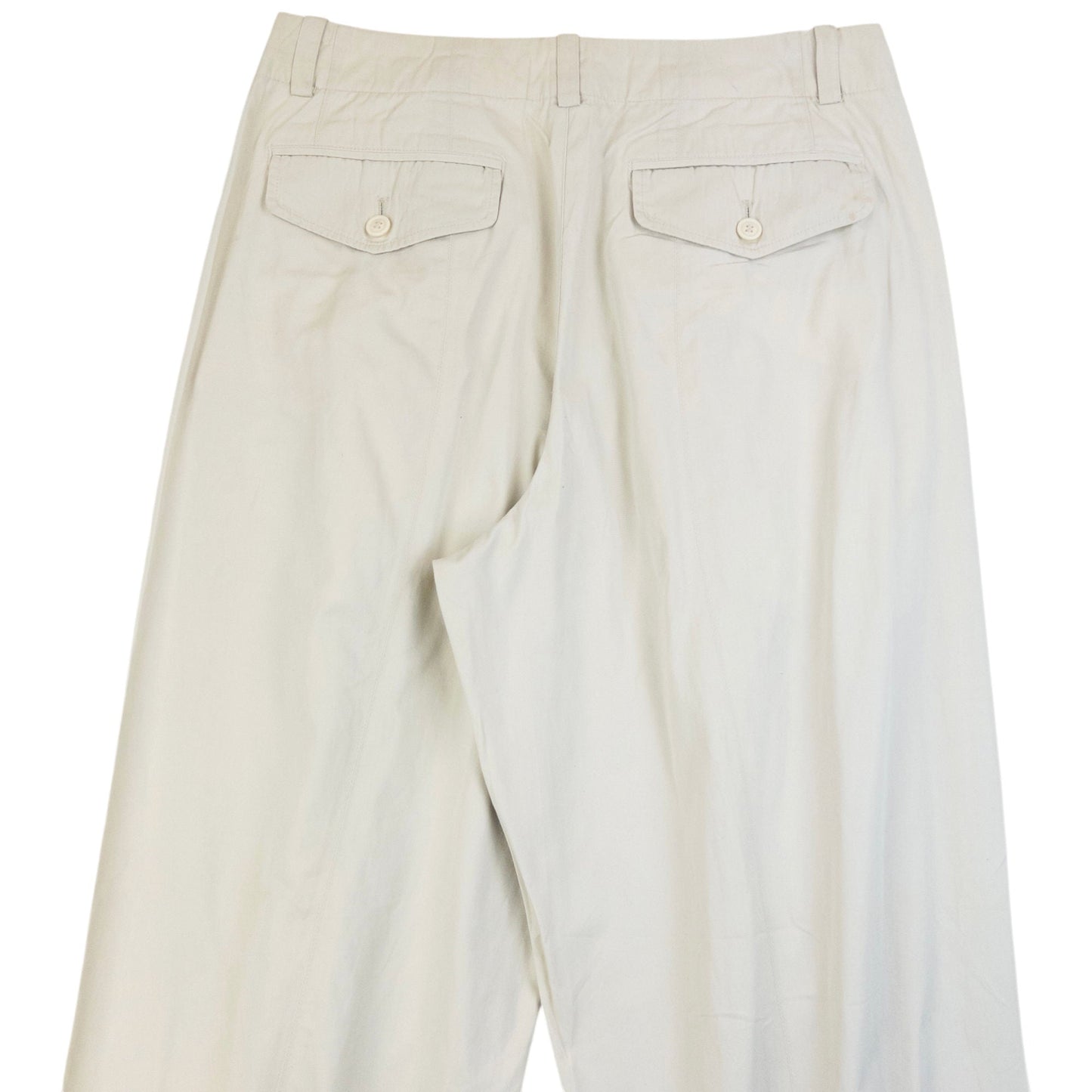 Vintage 80s Issey Miyake MEN Pleated Trousers Size W28 | W28, Cream