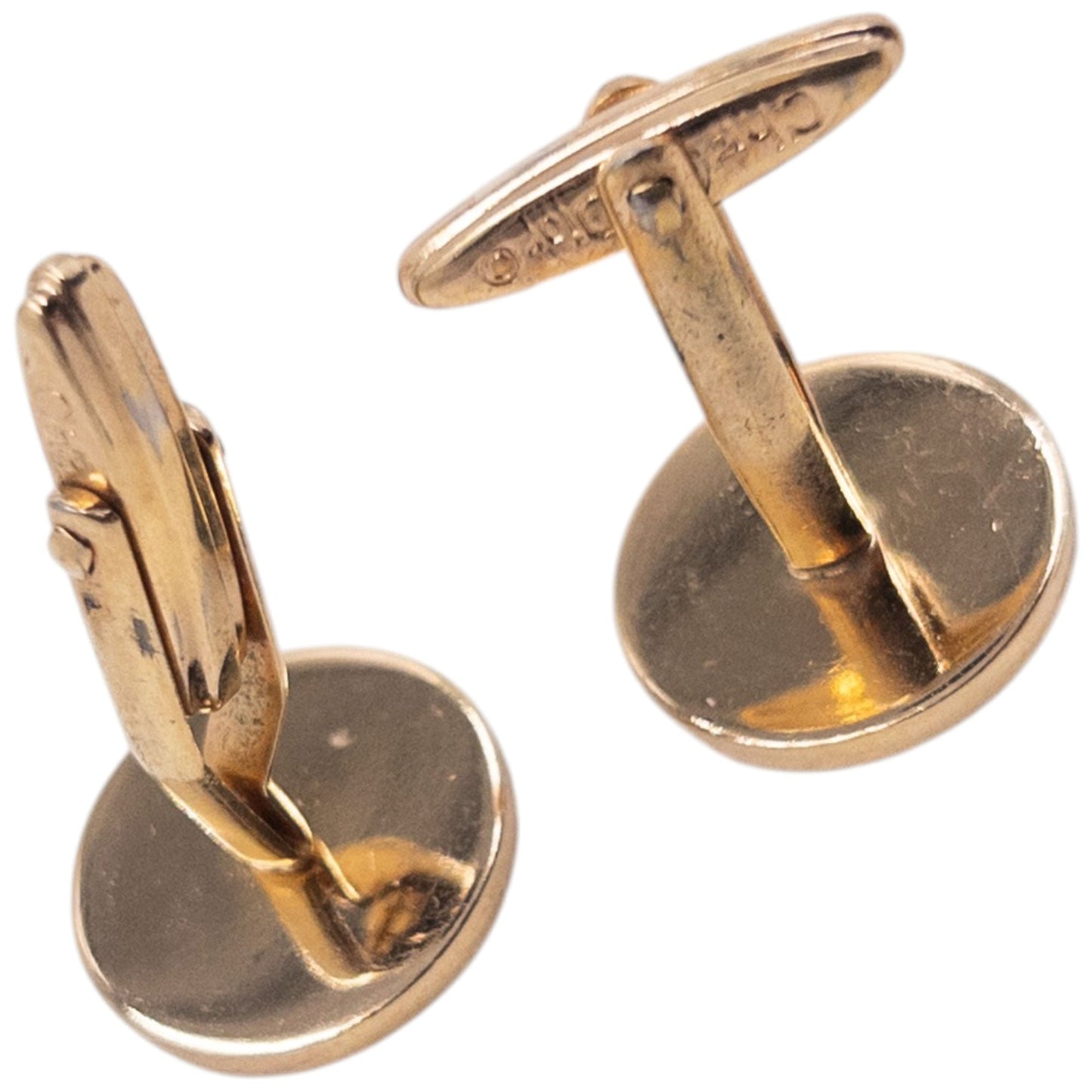 Vintage 90s Dior Embossed Cufflinks | O/S, Multicoloured