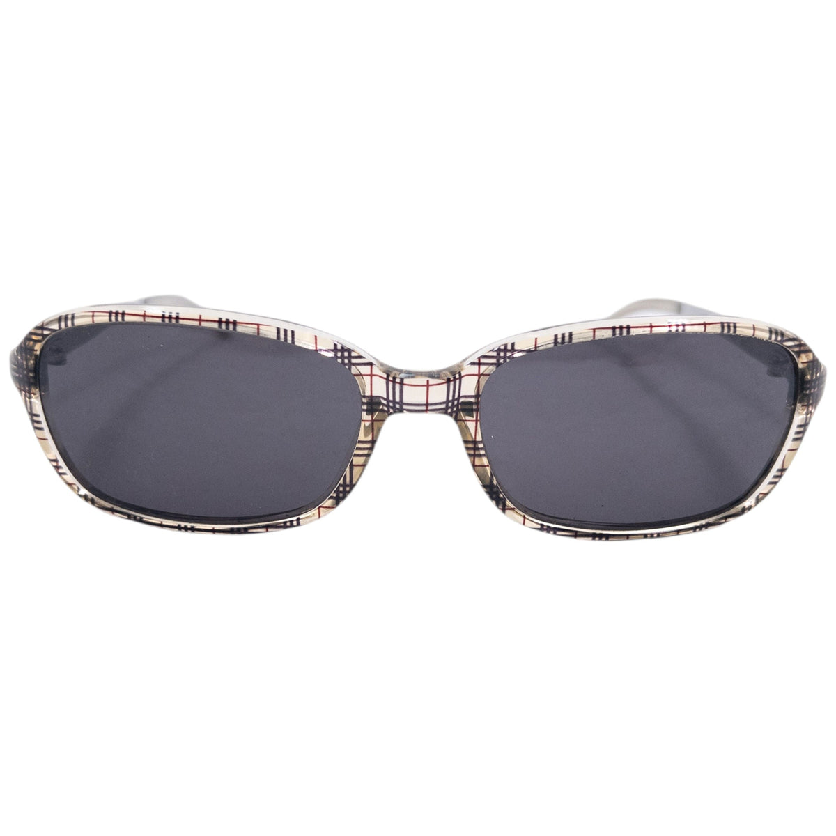Vintage 2000s Burberry Nova Check Sunglasses | O/S, Beige, Black, Red