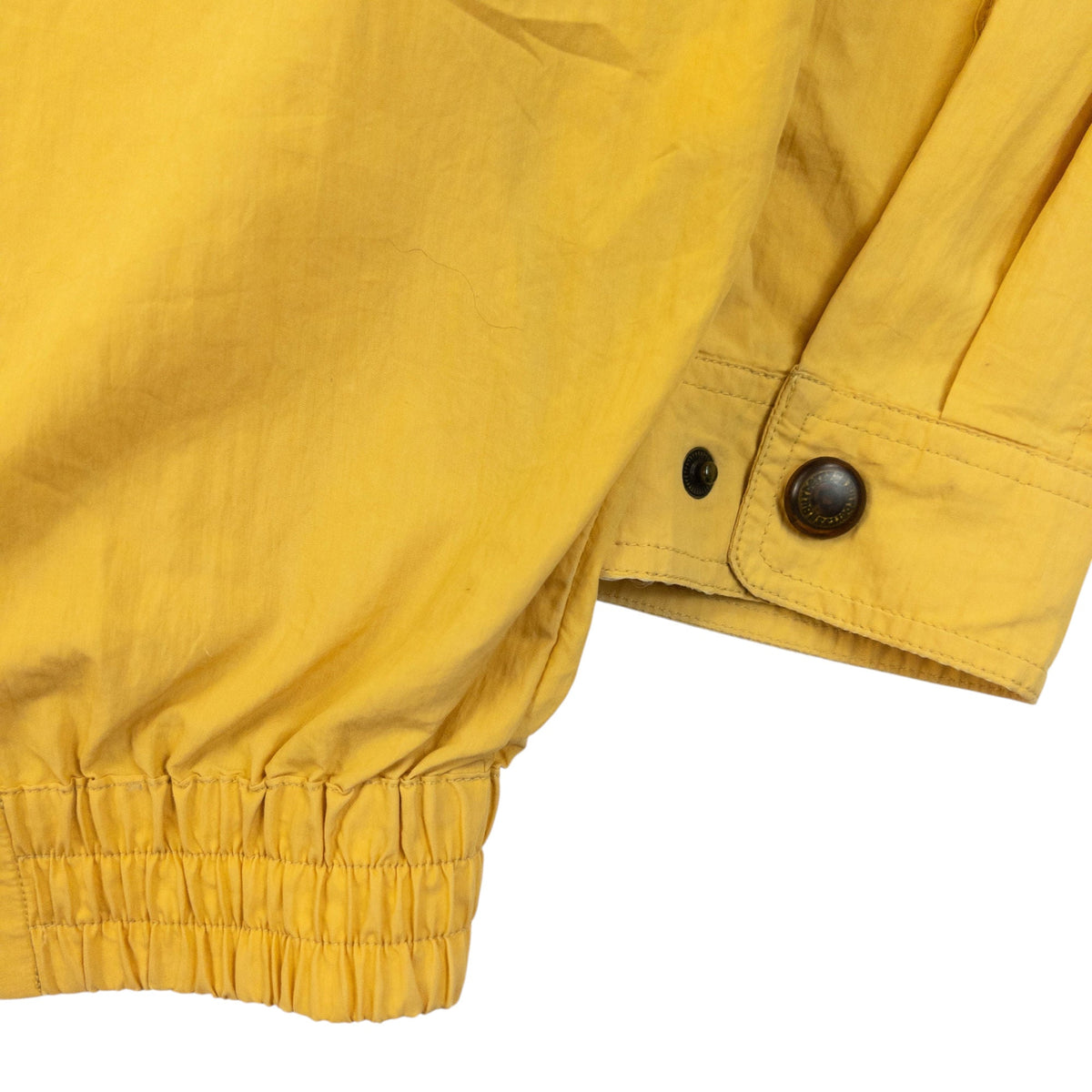 Vintage 90s Burberry Zip Up Jacket Size XS | XS, Yellow