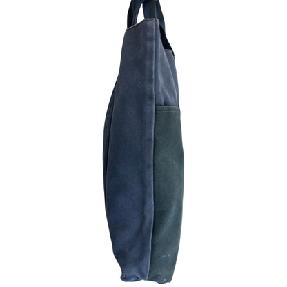 Vintage 2000s Hermès Tote Bag | O/S, Blue, Green