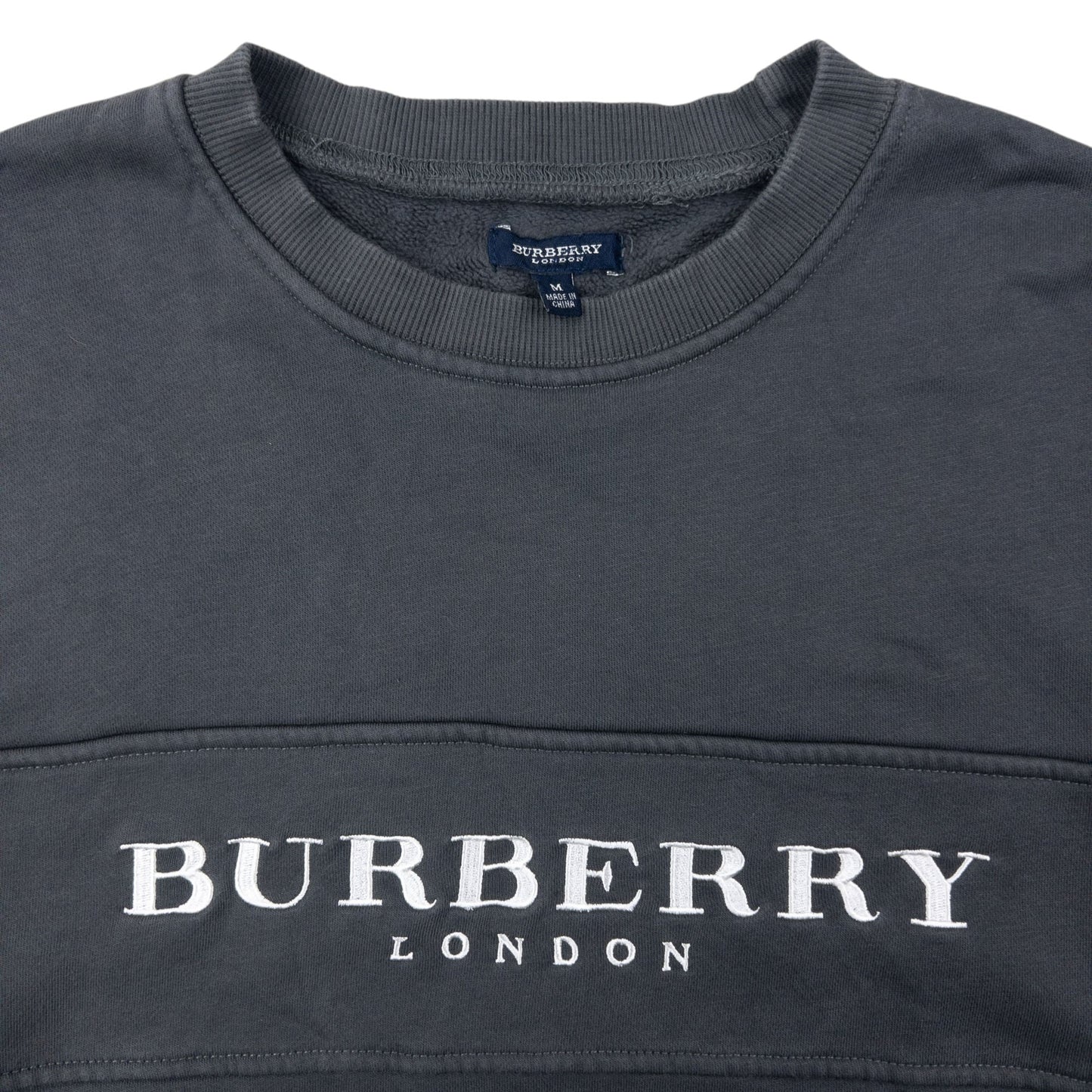 Vintage 2000s Burberry Embroidered Sweatshirt Size S | Small, Multicoloured