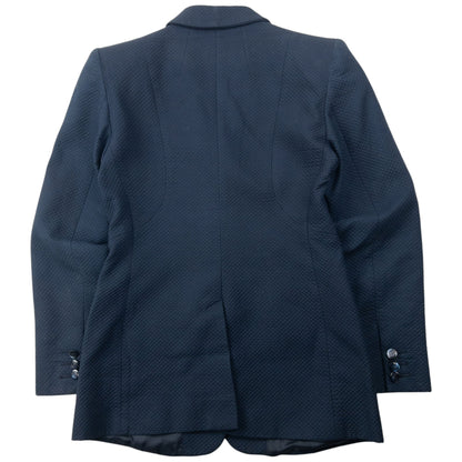 Vintage 90s Gucci By Tom Ford Textured Jacket & Trousers Suit Set Womens Size XS | XS, Navy