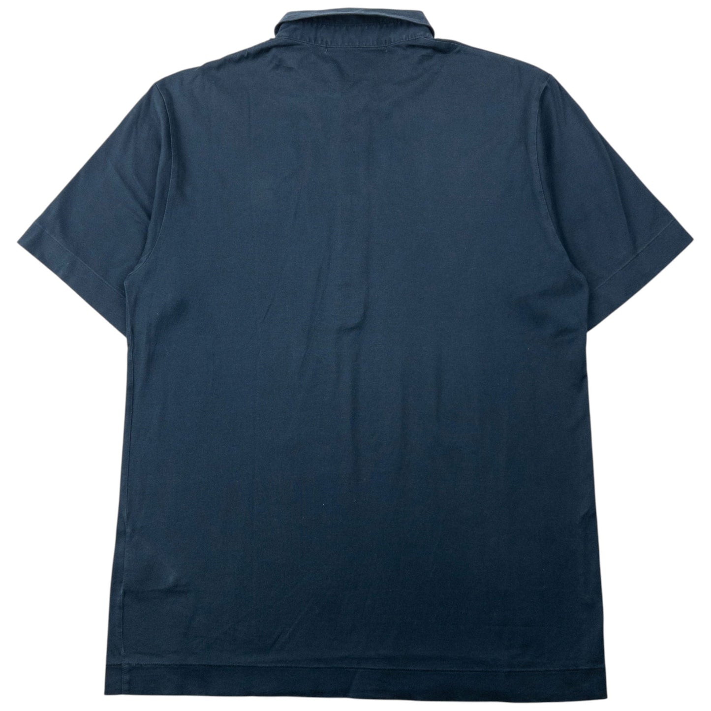 Vintage 2000s Comme Des Garçons HOMME DEUX Polo Shirt Size M | Medium, Navy