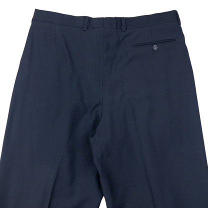 Vintage 80s YSL Yves Saint Laurent Jacket & Trousers Suit Set Size L