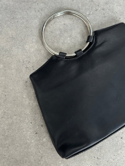 Vintage 2000s Minimal Ring Hand Bag