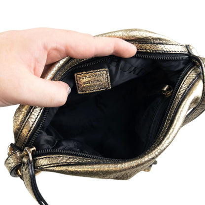Vintage 2000s Burberry Blue Label Metallic Crossbody Bag | O/S, Multicoloured