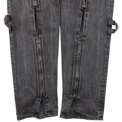 Vintage Evisu Zip Bondage Double Gull Japanese Denim Jeans Size W29