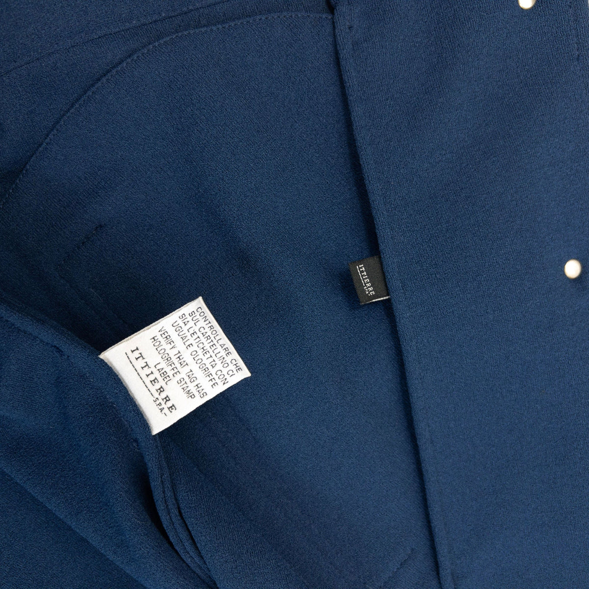 Vintage 2000s Dolce & Gabbana Button Up Jacket Size S | Small, Blue