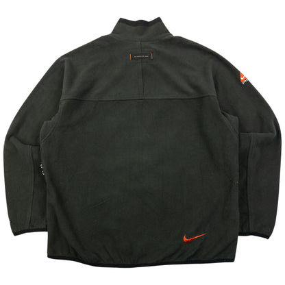 Vintage 2000s Nike ACG Therma-Fit Fleece Jacket Size L | Large, Grey
