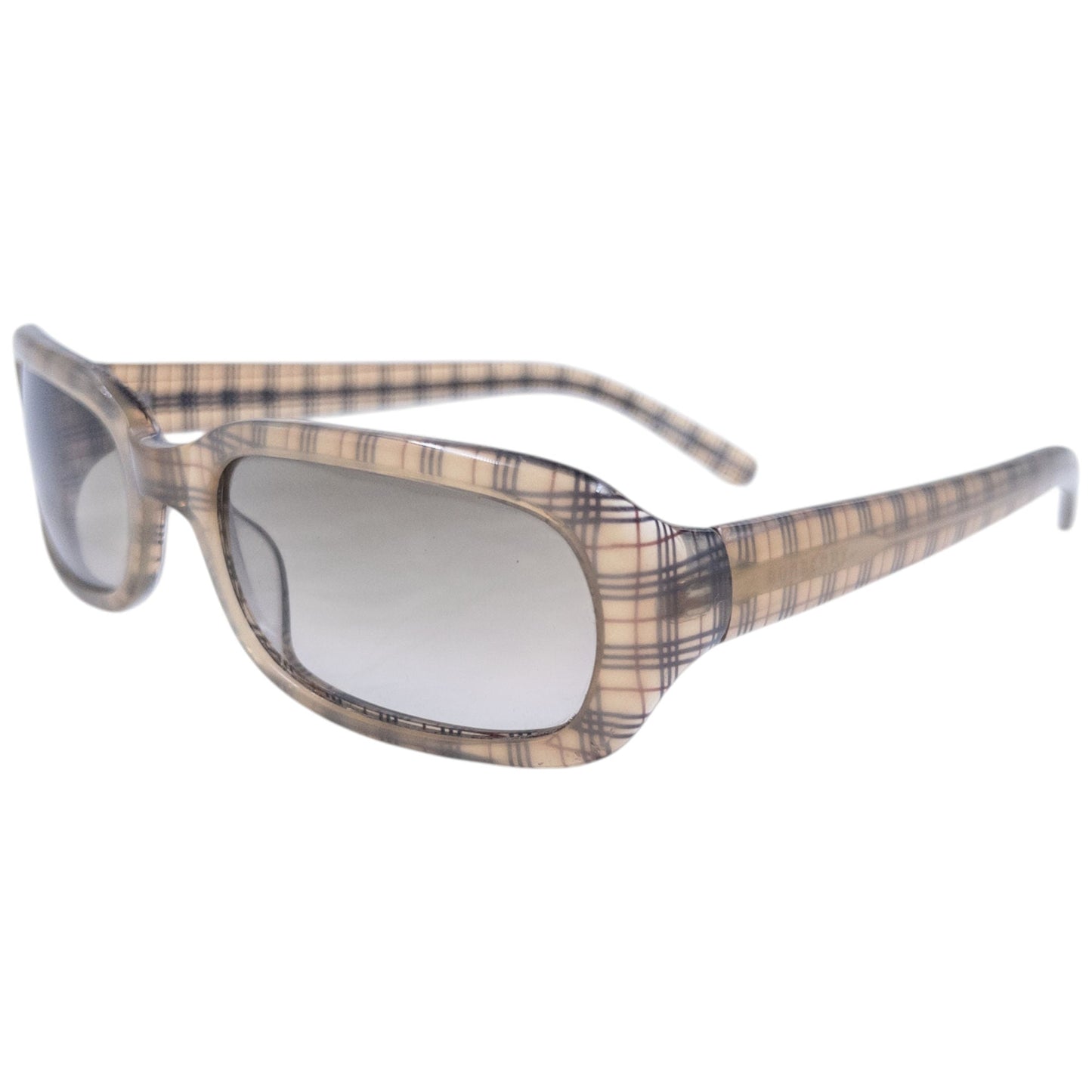 Vintage 2000s Burberry Nova Check Sunglasses | O/S, Beige