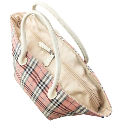 Vintage 2000s Burberry Blue Label Nova Check Handbag | O/S, Blue