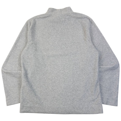 Vintage 2000s YSL Yves Saint Laurent Fleece Sweatshirt Size M | Medium, Grey
